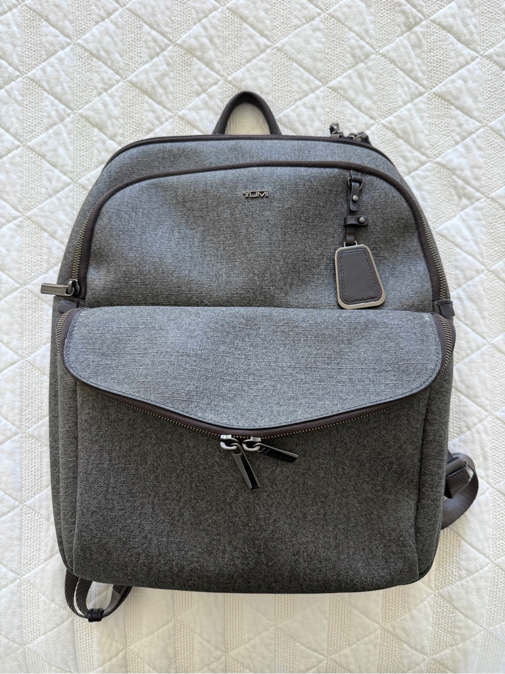 Tumi Sinclair Hanne Backpack in Earl Grey